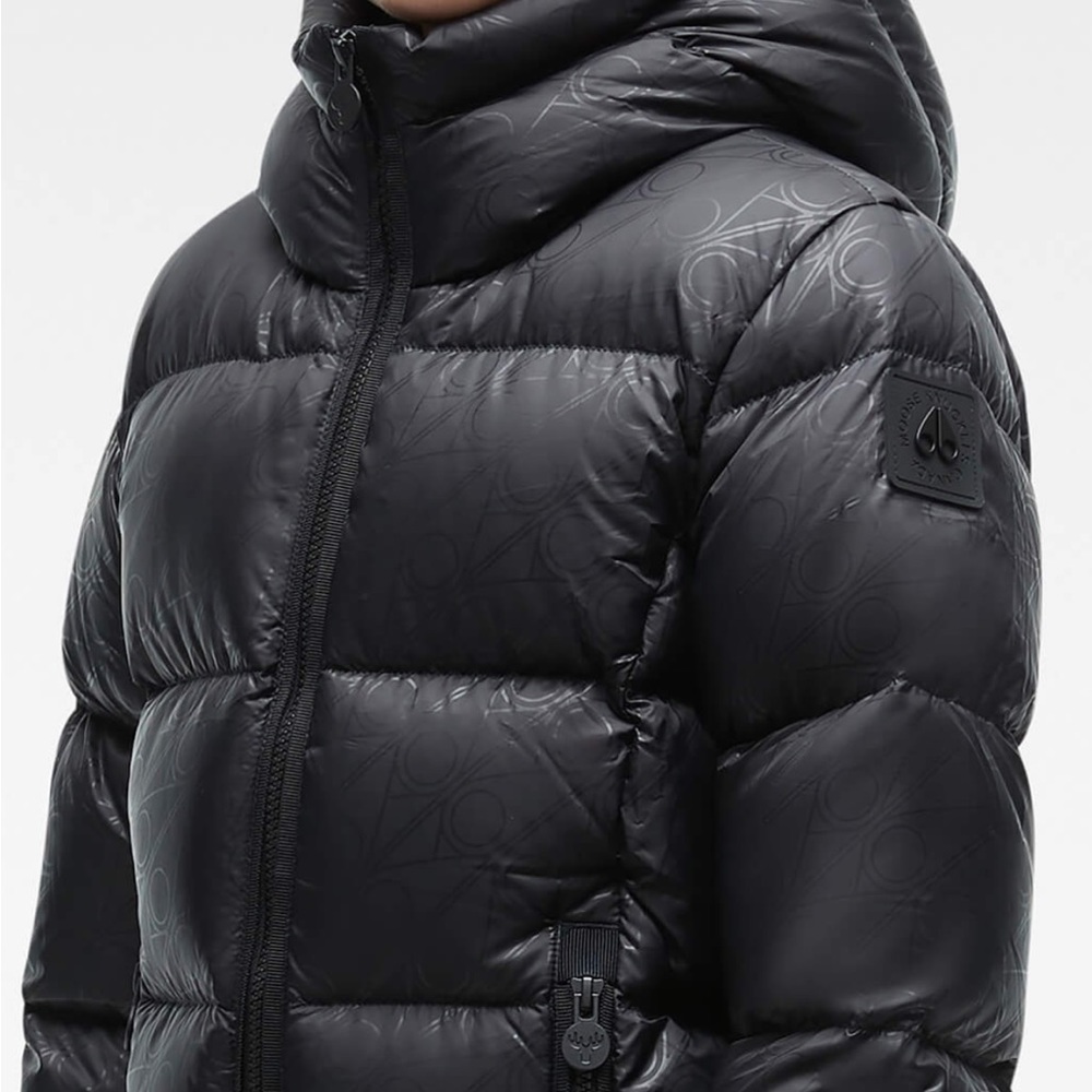 Authentic most knuckle puffer coat for youth size 10/12. Like new.